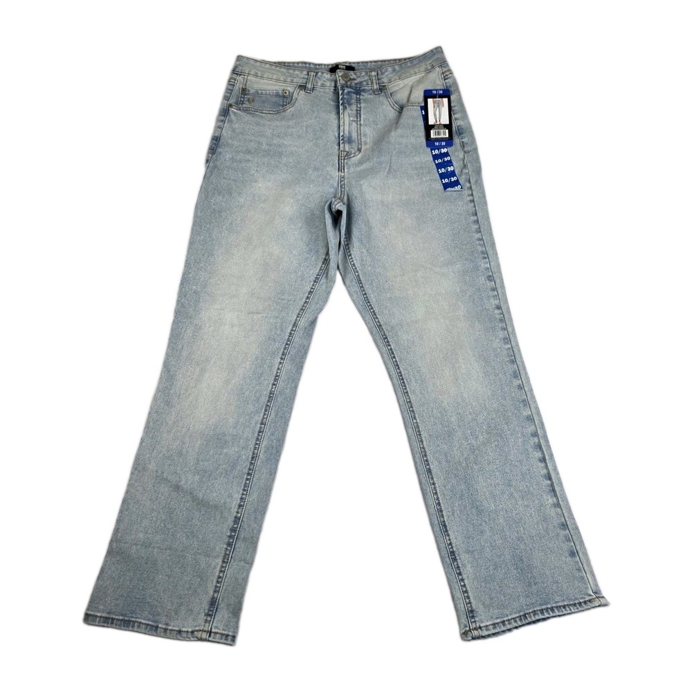 Frye Jeans Womens Size 10/30 High Rise Relaxed Fit Stevie Wash Light Denim New